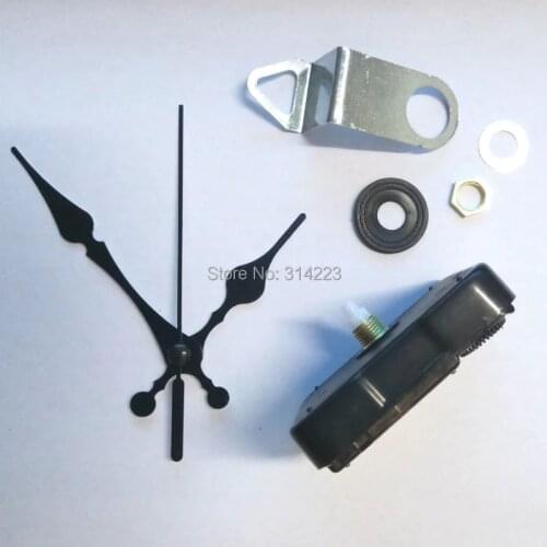 New style 10 set shaft 12 mm Quartz Clock Movement Kit Spindle Mechanism Mute scanning DIY clock parts accessories JX050