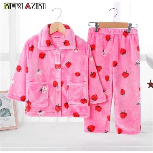 MERI AMMI 2pcs Children Clothing Outfit Sleepwear Pajama Sets Cartoon Rabbit Heart For 1-13 Year Toddler Baby Girl Boys