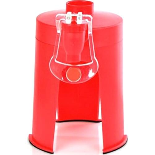 Plastic Mini Hand Pressure Type Inverted Drinking Fountain Coke Bottle Pump To Water Drinking Water Dispenser