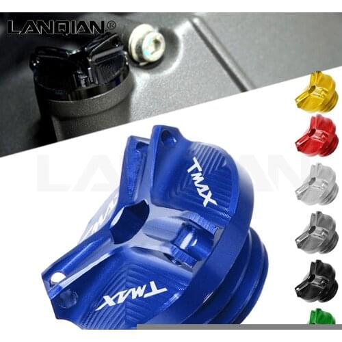 Motorcycle Engine Oil Drain Plug Sump Nut Cup Plug Cover For Yamaha Tmax500 2001 2002-2012 Tmax 530 2013 2014 2015 2016 2017