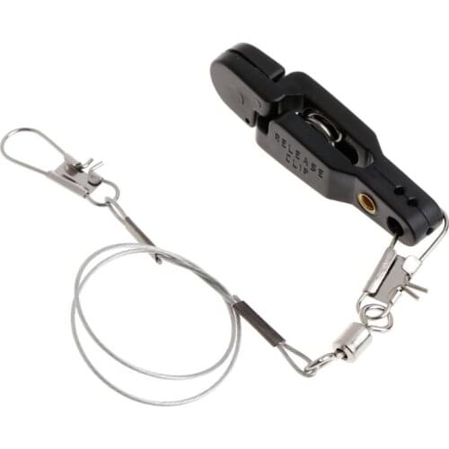 Fishing Clip With Wire Rope Tension Release Planer Snap Grip Trolling Trigger Clips Tackle Accessories