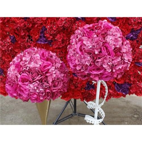 SPR wedding table flower ball centerpiece wedding road lead artificial flore centerpiece wedding backdrop flower decoration