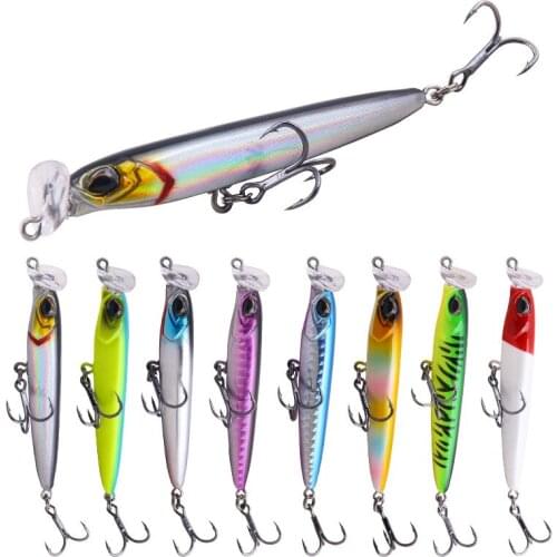 Sinking Minnow Fishing Lures Crankbait Wobblers Strengthen Hard Baits EDF88