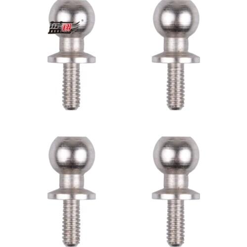 Wltoys 12428 12423 12628 12429 12428-A 12428-B 12428-C RC Car Spare parts 12428-0074 ball head screw 4.8*11.5 4pcs