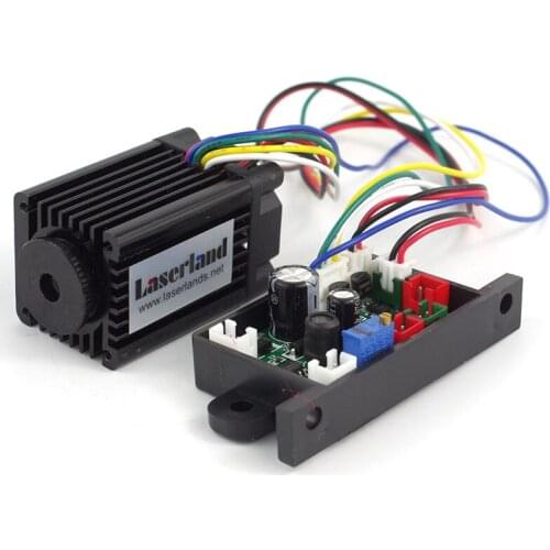 532nm 100mw Green Beam Laser dot Module Diode Stage Lighting Long Duty Circle 12VDC TTL