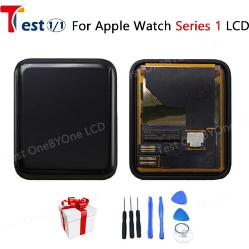 For Apple Watch Series 1 LCD Display Touch Screen Digitizer 38mm / 42mm Pantalla Replacement For Apple Watch 1 LCD +Temper glass