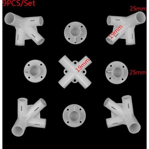 1 set Spare Parts For 3x3m Gazebo Awning Tent Feet Corner Center Connector 25/19mm Tent Connector Parts Tent Outdoor Camping
