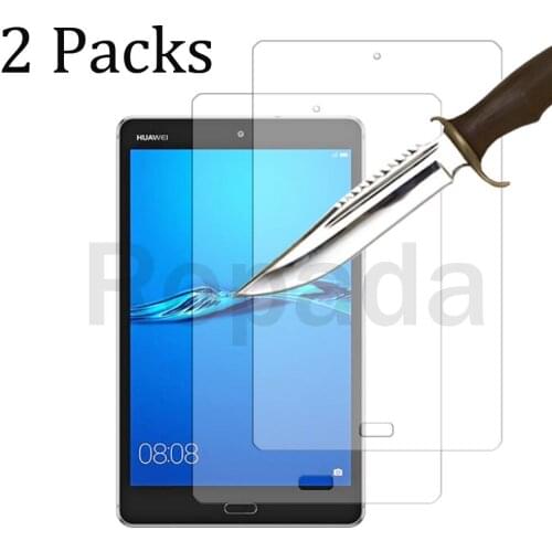 2 Packs screen protector for Huawei MediaPad M3 lite 8.0 inch glass film tempered glass screen protection
