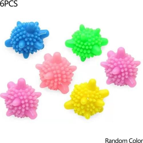 6Pcs Reusable Hair Removal Catcher Filter Mesh Pouch Cleaning Balls Bag Dirty Fiber Collector Washing Machine Laundry Balls