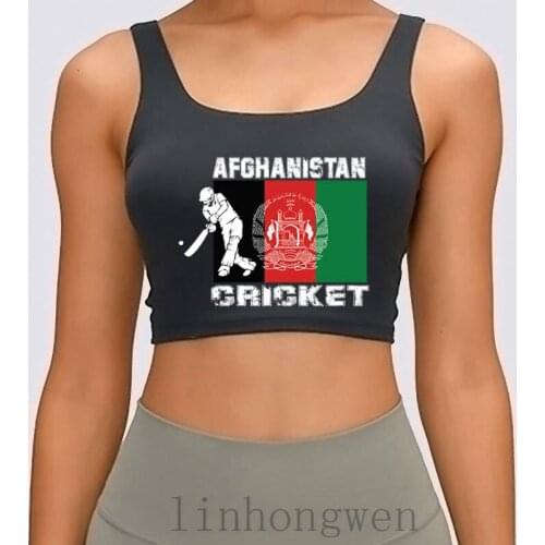 Afghan Cricket Team Gift Afghanistan Women Tank Top Natural Gift Breathable Cotton Outfit Spring Round Neck PrinTank Top