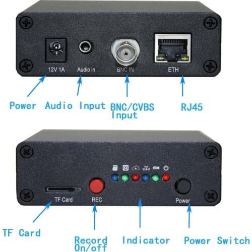 H.264 Analog BNC CVBS RCA Video Encoder IPTV Encoder HDMI Video Encoder youtube ip rtmp video encoder live streaming
