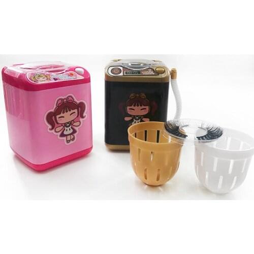 Newest Lash Washers Mini Mink Eyelashes Cleaning Electric Cosmetic Sponge Cleaner Makeup Brushes Cosmetic Puff Clean Device