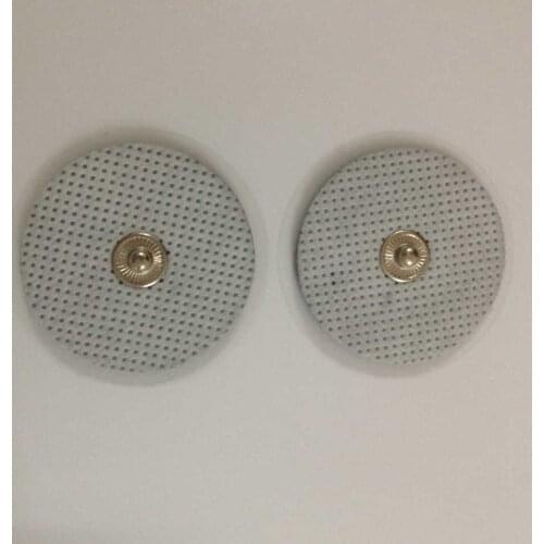 DHL freeshipping 2000pcs/lot Diameter 3cm Round non-woven Electrode Pads for Tens Acupuncture Digital Therapy Machine Massager