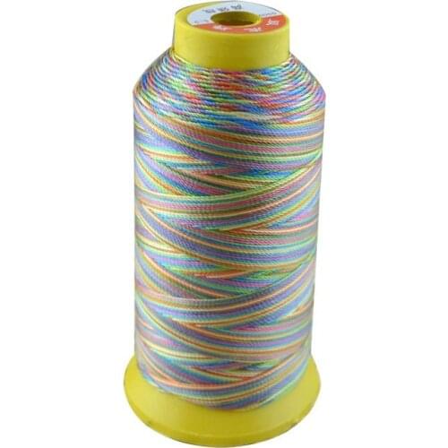 Free Shipping Multicolor High Tenacity Nylon Thread Machine Sewing Thread Industrial Embroidery Thread For Fabric Accessory