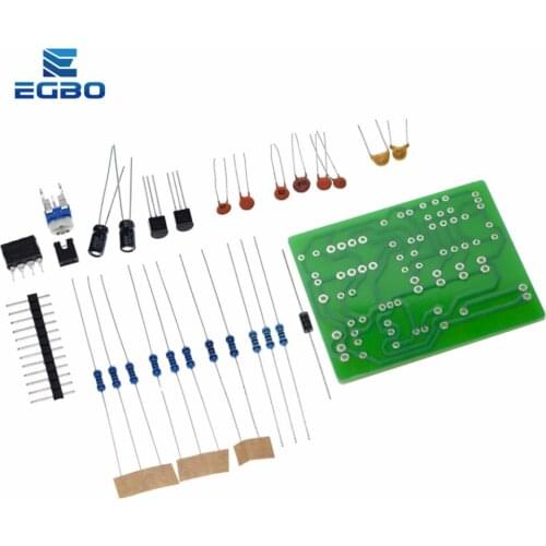 DC6-12V NE555 Pulse Generator Module Sine/Triangle/Square Wave generator multi-channel Waveform Signal Generator DIY Kit