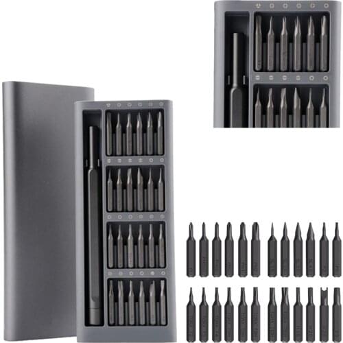 For Xiaomi dji Daily general Precision Screwdriver Kit 24 Magnetic DIY Screw Driver Multi Computer PC Mobile Phone Device Repair