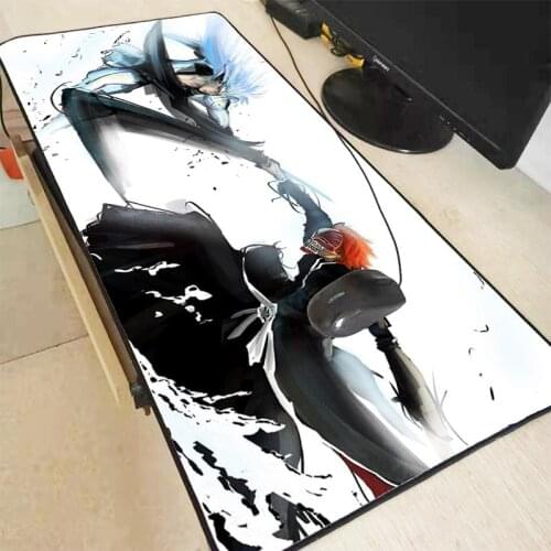 MRGBEST Anime Bleach Gaming Mouse Pad Computer Gamer Mousepad Large Game RGB LED Mouse Mat Anime Big Mause Pad for PC Laptop