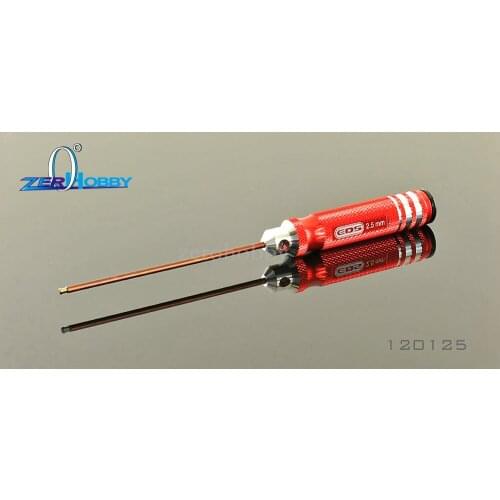 Team EDS 2.5 x 120mm Ball Allen Hex Wrench Tool #120125 OZ RC Models