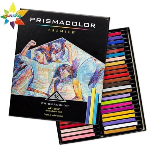 USA Sanford prismacolor original Artist grade chalk 24 36 48 oil pastel beginner design hand drawing professional art supplies