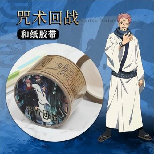 Cartoon Finger Stickers Hand Tear Paper Adhesive Tape Sticker Character Toy Student Anime Jujutsu Kaisen Ryomen Sukuna Creative