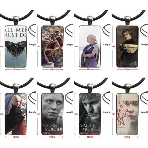 For Women Party All Men Must Die Fashion Glass Cabochon Necklace With Women Statement Pendant Rectangle Necklaces Jewelry