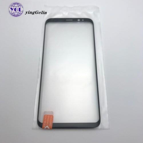 5 pcs /lot galaxy s7 edge front glass with oca adhesive for Samsung S7edge S8 S8 Plus S9 Plus S10 plus S10 S10e Note 9 note 8