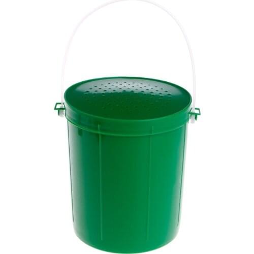 Fishing Bait Bucket Breathable Live Earthworm Maggot Worm Lures Container Tackle