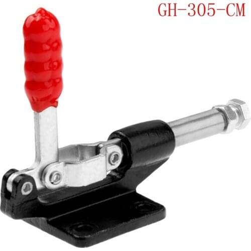 Toggle Clamp GH-305-CM 227kg Holding Capacity 32mm Plunger Stroke Push Pull Toggle Clamp Latch Quick Release Hand Tool