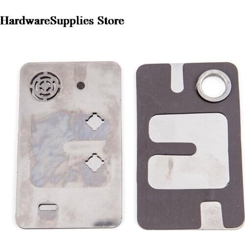 Credit Card Shape Pipe Metal Smoking Pipes Gift For Men Smoke Herb Tobacco Cigarette Tubo Accessories