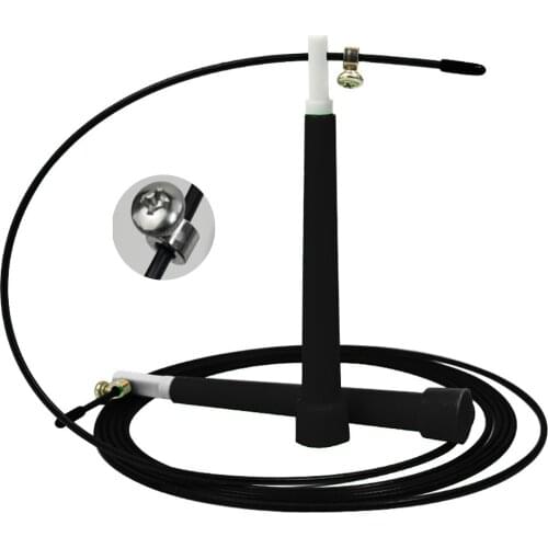 Outdoor Indoor Sports Can Carry Skipping Rope Steel Wire Wear-Resistant Skipping Rope Adjustable Non-Slip Handle Skipping Rope