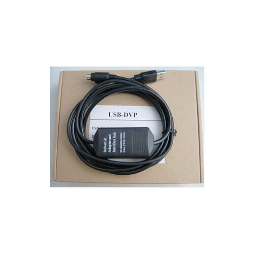 USBACAB230 USB Interface Programming Cable for Delta DVP series PLC, USB-DVP