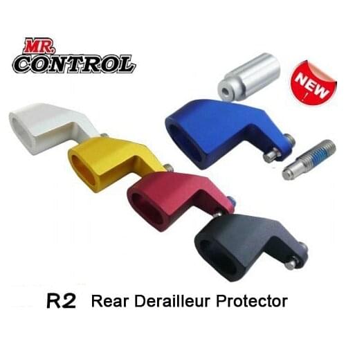Mr.control R2 bike bicycle rear derailleur guard protector Aluminum fit for 9mm QR quick release bike parts for shimano SRAM