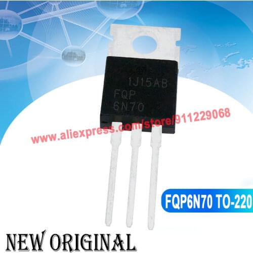 5piece) FQP6N70 6N70 TO-220 / FDP3651U TO-220 / 110N8F6 STP110N8F6 80V 110A / STP80PF55 P80PF55 TO-220