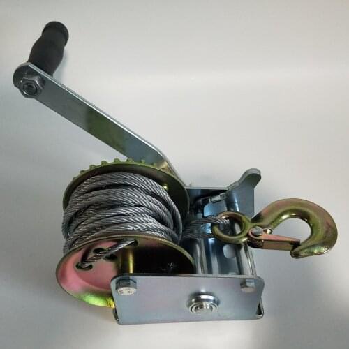 600 lb manual winch