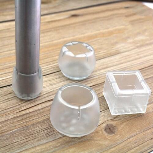 8Pcs/lot Dining Room Table Benches Anti-skid Foot Cover Floor Protection Pads Furniture Moving Noise Reduction Tools Home Decor