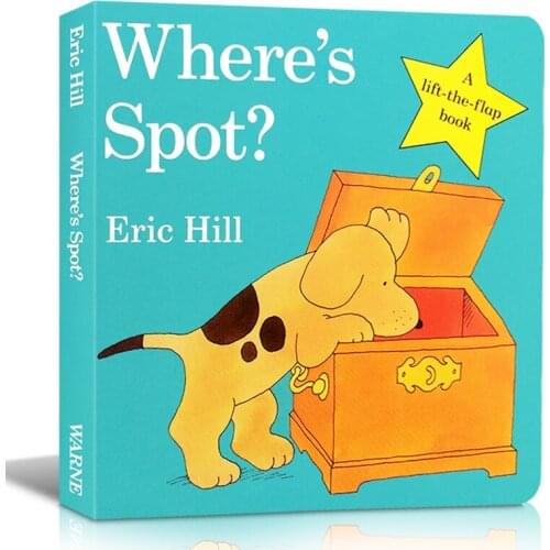 English Picture Book Wheres Is Spot In English Learning Memorie Games Classroom Educational Toys for Children Reading Book