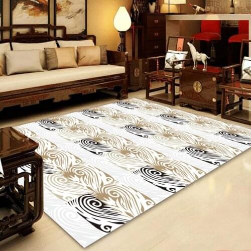 Home 3D printed Carpets for Living room coffee table bedroom study Room Soft Rugs hotel restaurant Non-Slip Carpet Yoga sofa Mat