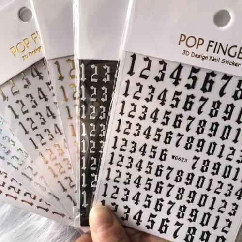 FUAHTDMZNAIL Nail Art Stickers