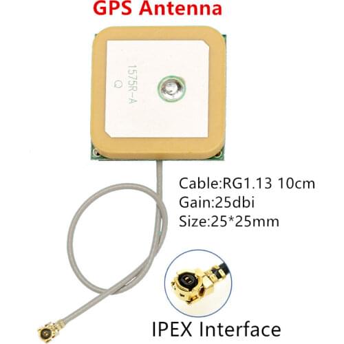 GPS active passive built-in antenna gps ceramic navigation antenna 28DBI signal amplification IPEX interface