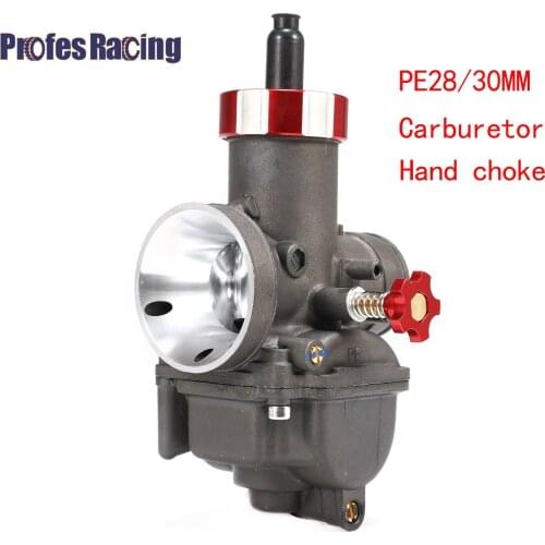 PE28 28mm PE30 30mm Carburetor hand choke Carburador Carb for Keihin Honda CR80 CR80RB CR85 CR85R Kawasaki KSR 110 KX80 KX100