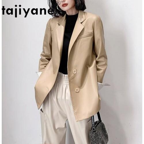 Real Jacket Leather Women Korean Autumn Clothes Woman Cloth Genuine Sheepskin Coats Female Jackets Femme Veste TN2465