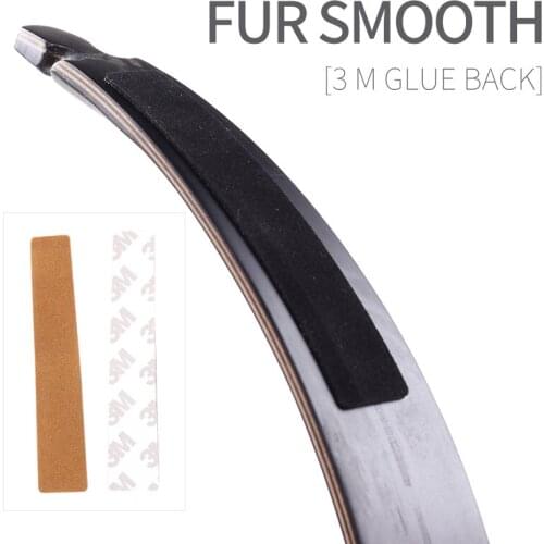 2pcs Cow Leather Archery Bow String Silencer Pads Adhesive Noise Vibration Absorber Strip Outdoor Hunting