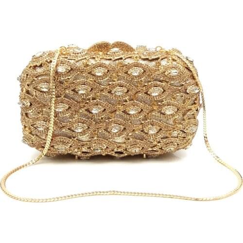 Fashion handbag ladies Bridal wedding party purse women evening party bag diamonds luxury clutches elegant crystal purse