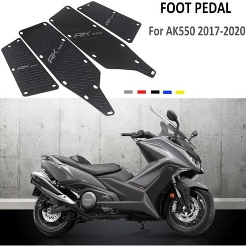 NEW Motorcycle Floorboards Foot Pegs Pedal Front and Rear Footrest Footboard Step For KYMCO AK550 KYMCO AK 550 2017-2020