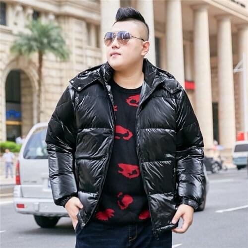 New Arrival Light Black Down Jacket Hoodie Men Fashion Thick Casual Super Large Coat Plus Size XL-6XL7XL8XL9XL10XL11XL12XL13XL