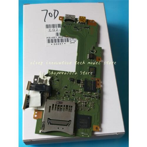 New original Repair Parts For Canon EOS 70D Motherboard Main Board PCB MCU Mother Board With Firmware Software CG2-3390-000