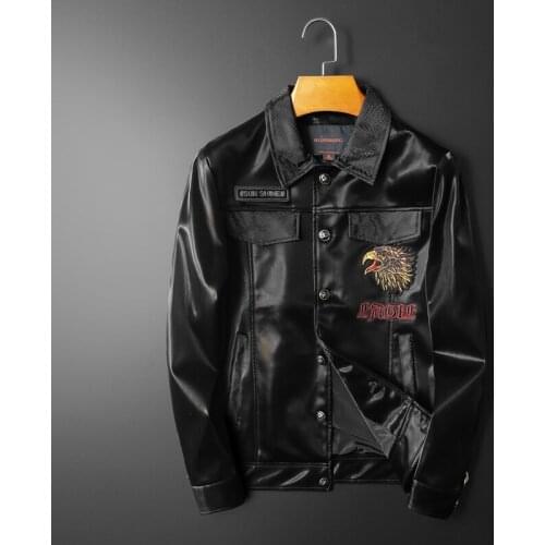 Autumn Winter New Style Mens Jacket Fashion Button Matte Suede Mens Jacket Baseball Hip-Hop Casual Slim fit Male Coats