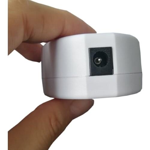 White poe connector 802.3af poe splitter 100mbps passive Power over Ethernet RJ45 adapter 12V-56V for IP Camera