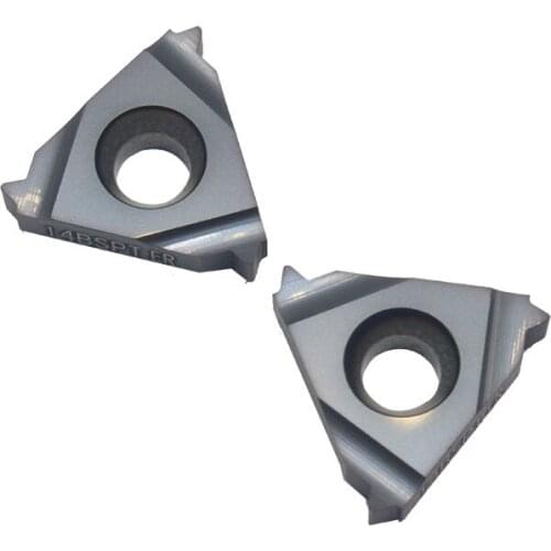 16ER 14BSPT 20PCS Carbide Threading Inserts 16ER BSPT, 16ER 14BSPT LDA BSPT Standard Cone tube Threaded