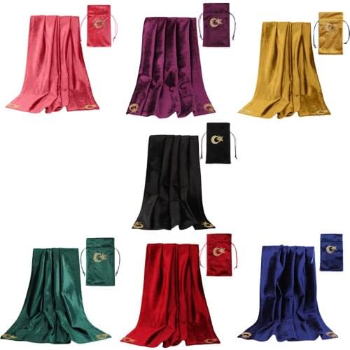 Altar Tarot Table Cloth Divination Witch Card Games Embroidered Tablecloth